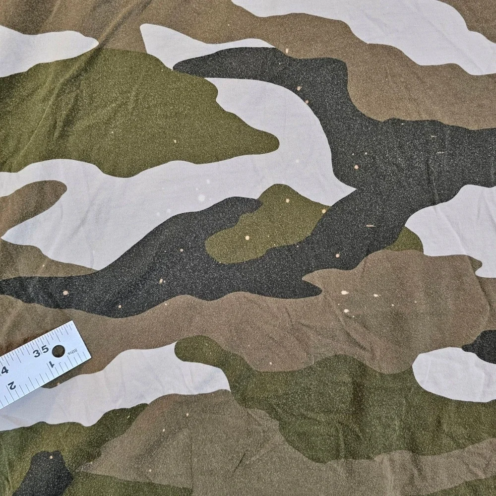 Nike Mens Long Sleeve Camouflage Graphic T-Shirt Green‎ Camo Futura Logo XL